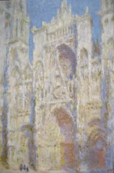 Kathedrale von Rouen, Westfassade, Sonnenlicht